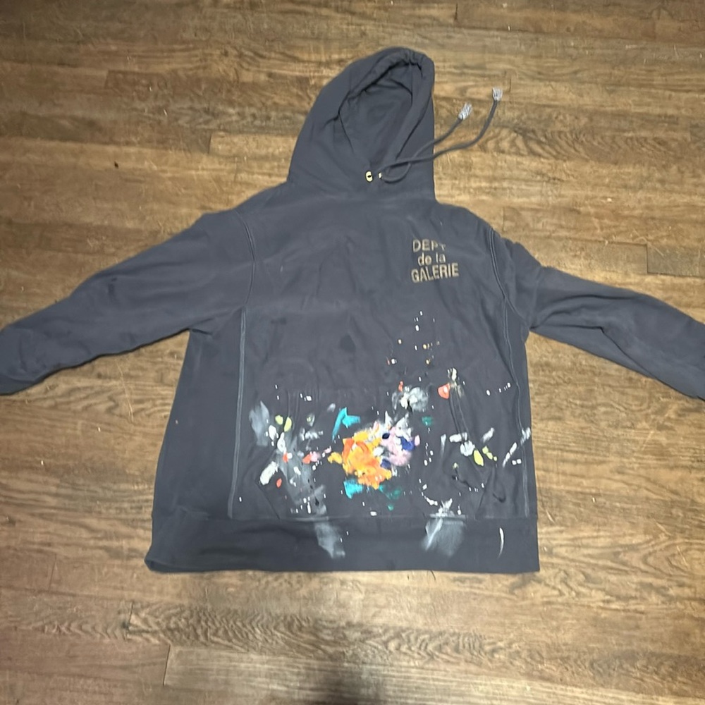 Gallery dept paint splatter hoodie